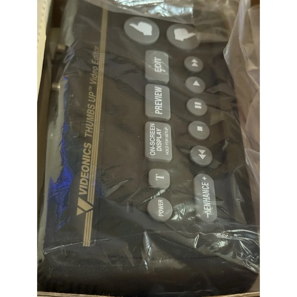 Videonics Thumbs Up TU-1 Home Video Editor Complete  With Box